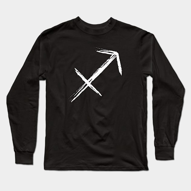 Sagittarius Long Sleeve T-Shirt by Florin Tenica